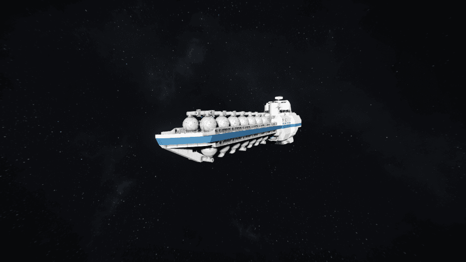 GMN/MSD Blue Star — Space Engineers Workshop preview