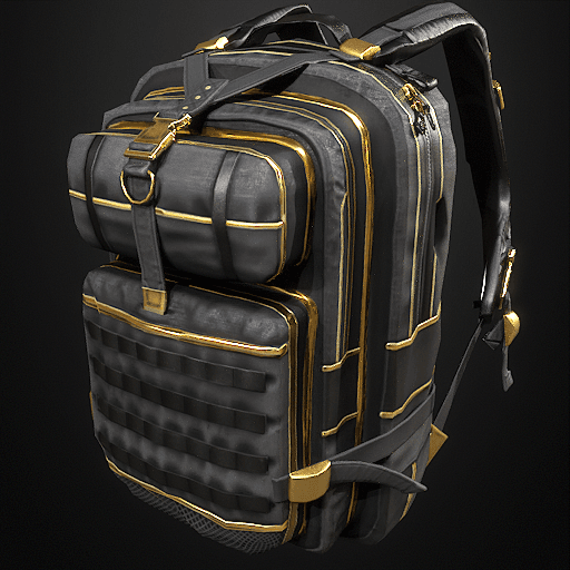 Black Gold Backpack — Rust Steam Workshop preview image