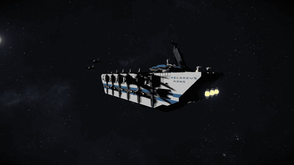 GMN/MSD Ascraeus Mons — Space Engineers Workshop preview