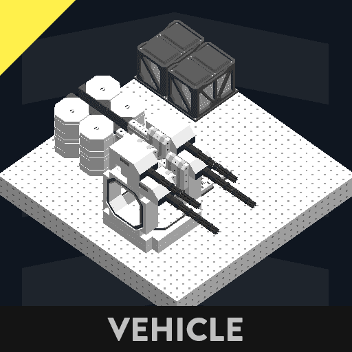 Look-Aimed 4xRAC Turret — Stormworks: Build and Rescue Workshop preview