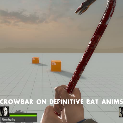 Crowbar On Definitive Bat Anims — Left 4 Dead 2 Steam Workshop preview image