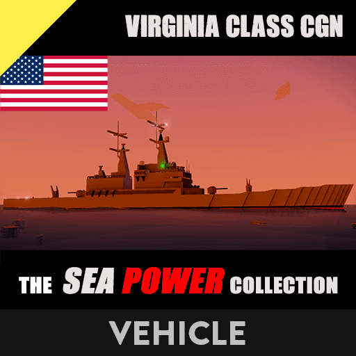 (WIP) Virginia Class Nuclear Cruiser | The Sea Power Collection — Stormworks: Build and Rescue Steam Workshop preview image