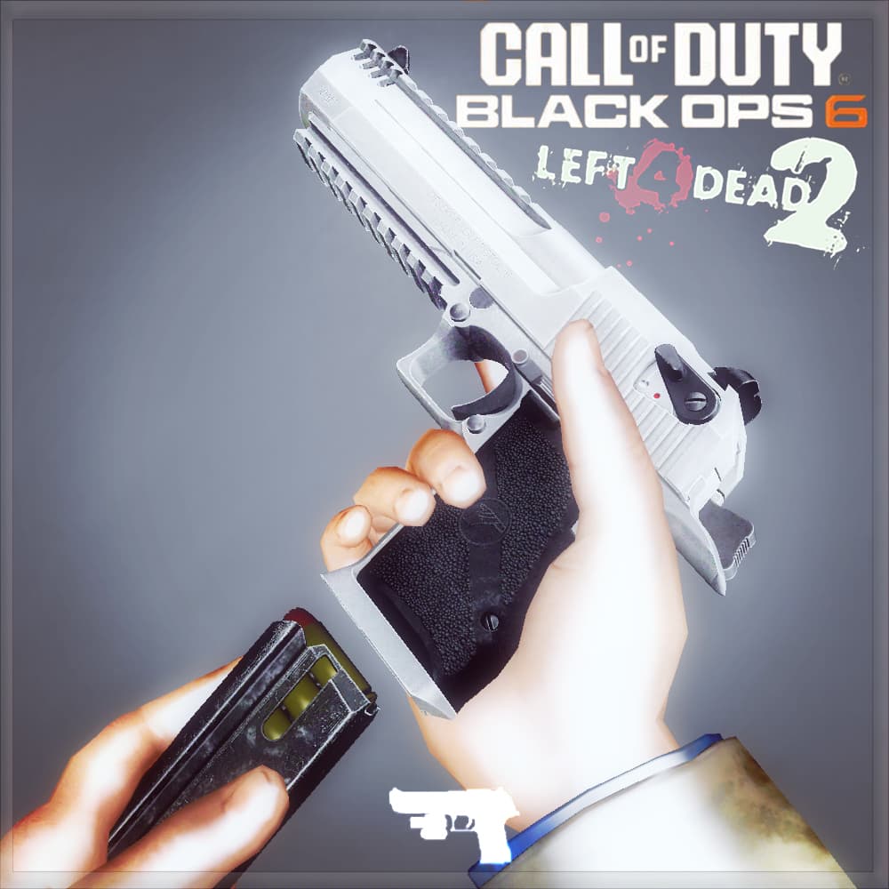 [TLS Skin]Desert Eagle .50AE BO6 Hand Connon Animation (Magnum Pistol) — Left 4 Dead 2 Steam Workshop preview image