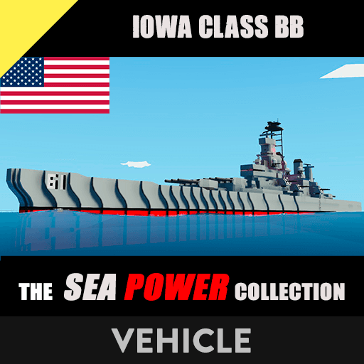 (WIP) Iowa Class Battleship (1980s) | The Sea Power Collection — Stormworks: Build and Rescue Steam Workshop preview image