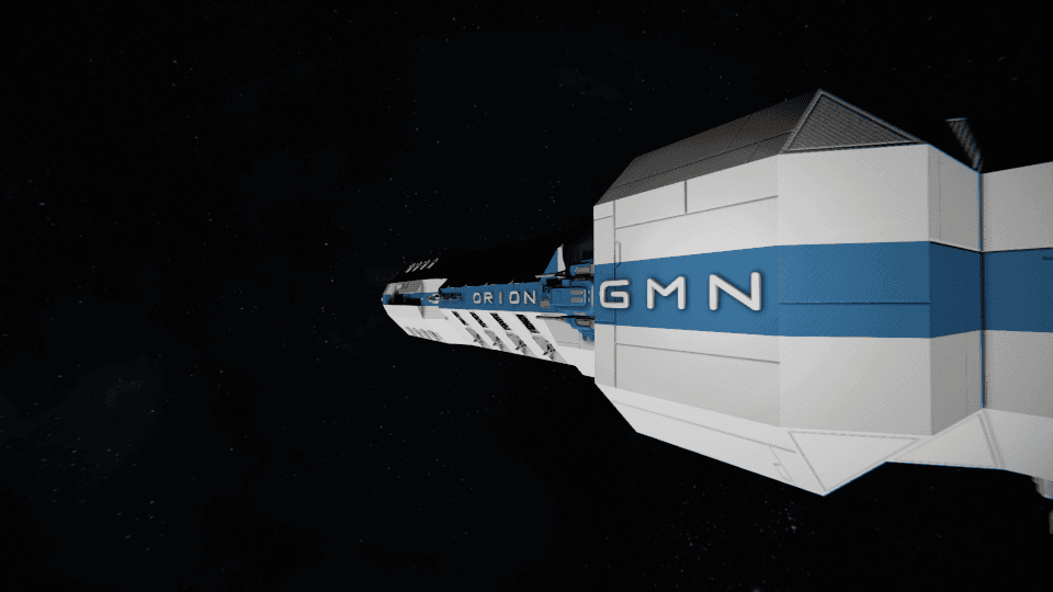 GMN/MSD Orion — Space Engineers Workshop preview