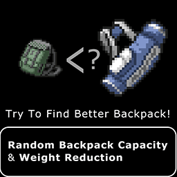 RNG Backpack Capacity — Project Zomboid Workshop preview