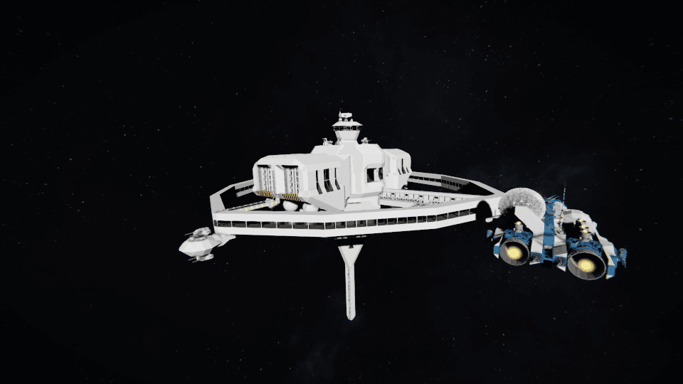 GMN/MSD Tharsis Spire — Space Engineers Workshop preview
