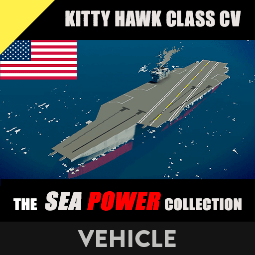 (WIP) Kitty Hawk Class Aircraft Carrier | The Sea Power Collection — Stormworks: Build and Rescue Steam Workshop preview image