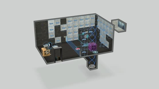 Wheatley's moonbase entrance Multiplayer — Portal 2 Workshop preview