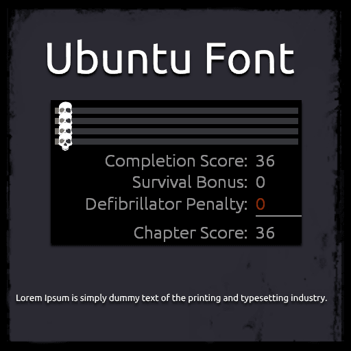 Font - Ubuntu — Left 4 Dead 2 Workshop preview