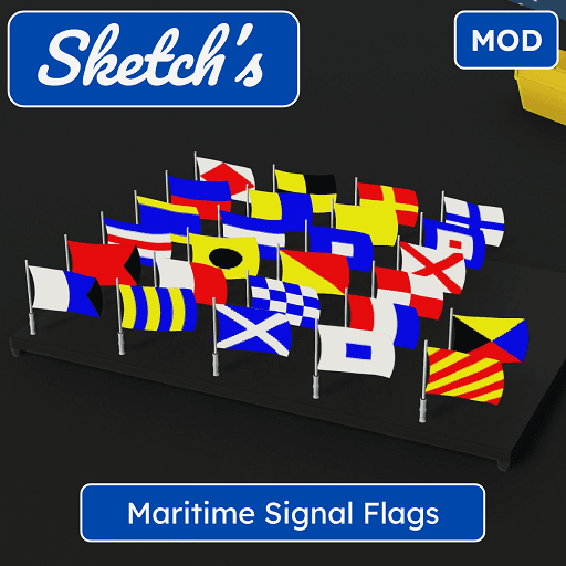 Sketch's Maritime Signal Flags — Stormworks: Build and Rescue Workshop preview