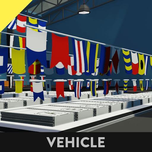 Nautic Flags Collection vehicle — Stormworks: Build and Rescue Workshop preview