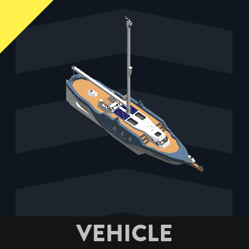 "Floating Point" sailboat: a Bermuda Rig Demonstrator — Stormworks: Build and Rescue Steam Workshop preview image