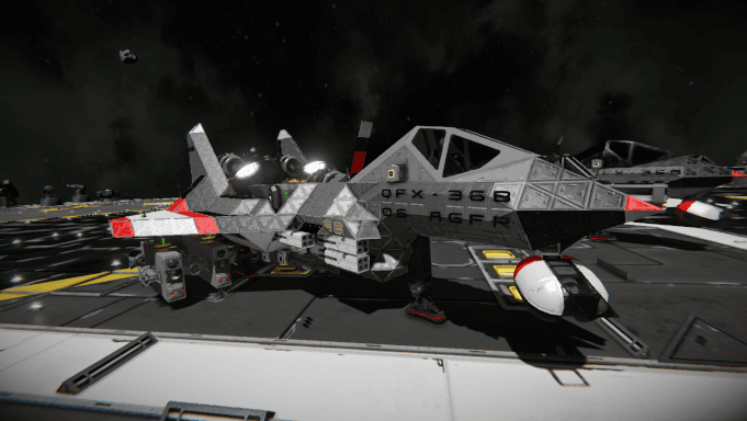 Small Grid 8219_1 ''QFX-36Q-03Ravon_3 — Space Engineers Workshop preview