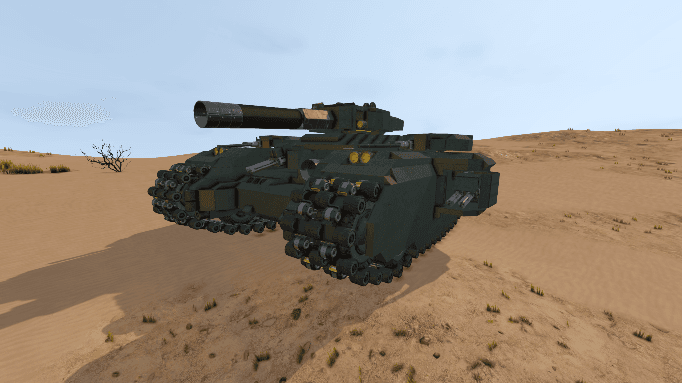 Гибельный клинок | Warhammer 40000 | Baneblade | No mods — Space Engineers Workshop preview