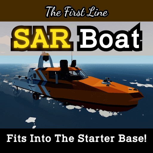 The First Line-Small SAR Boat — Stormworks: Build and Rescue Workshop preview