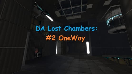 Destroyed Aperture Lost Chamber 2: OneWay — Portal 2 Workshop preview
