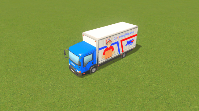 JNE Truck Box [repaint] — Cities: Skylines Workshop preview