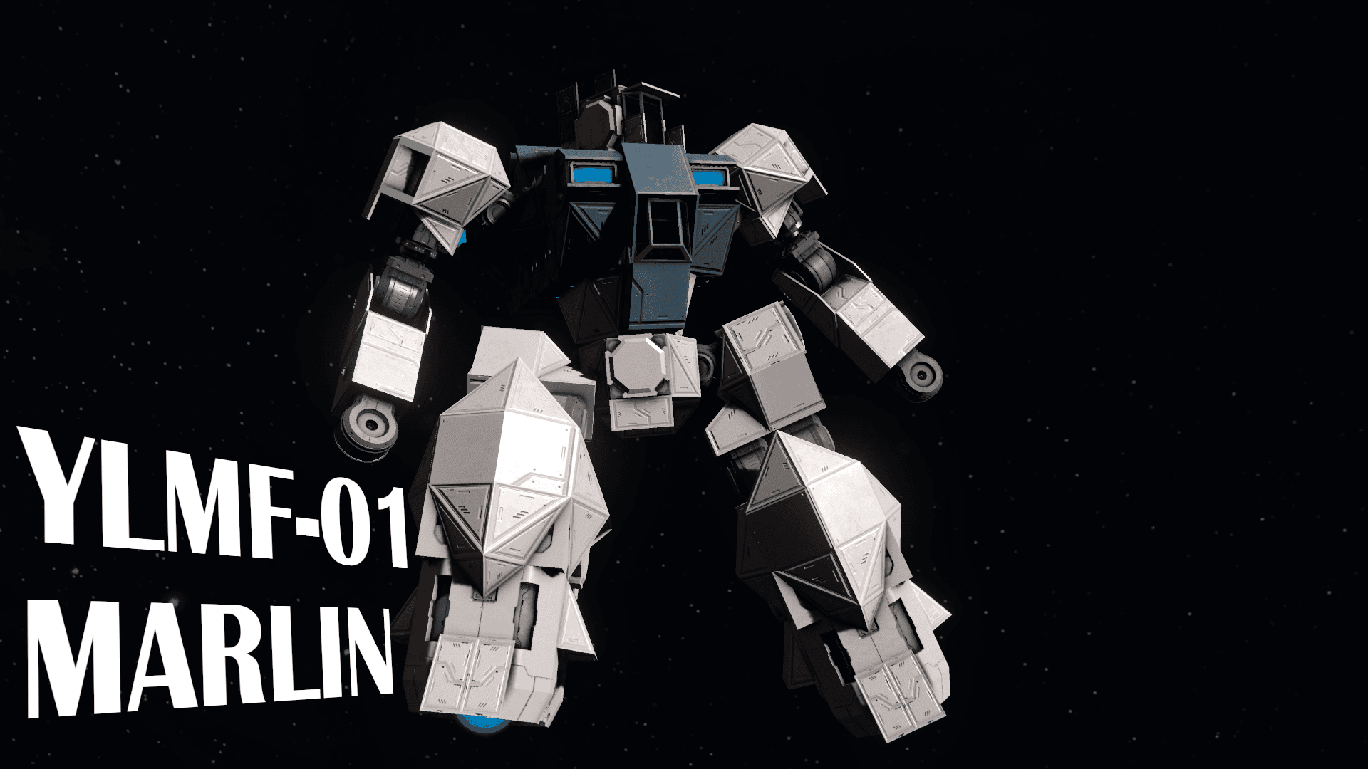 YLMS-01 Marlin - Prototype Large Mobile Suit — Space Engineers Steam Workshop preview image
