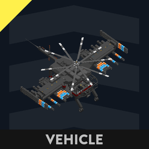 YRSW Ae-100H Hakuto v0.3 — Stormworks: Build and Rescue Workshop preview