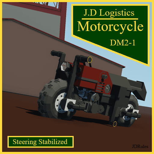JDL DM2-1 Motorcycle — Stormworks: Build and Rescue Steam Workshop preview image