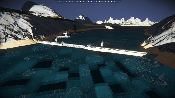 Panama Barrier — Space Engineers Workshop preview
