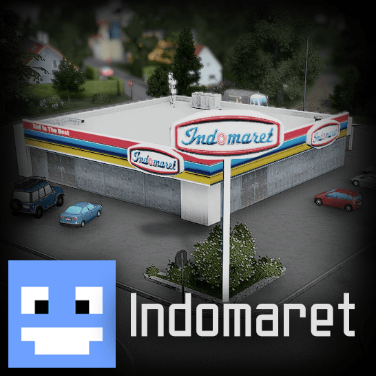 Indomaret [RICO] [Low Poly+LOD] — Cities: Skylines Steam Workshop preview image
