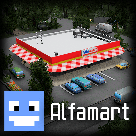 Alfamart (RICO) (Low Poly+LOD) — Cities: Skylines Steam Workshop preview image