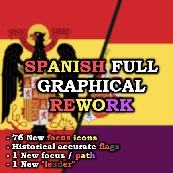 Spanish Full Graphical Rework Mod — Hearts of Iron IV Steam Workshop preview image