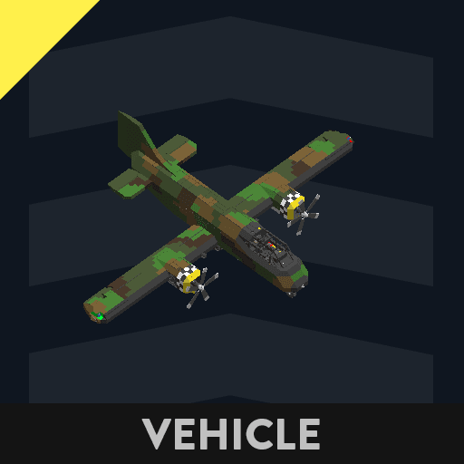 Heavy attack propeller plane — Stormworks: Build and Rescue Steam Workshop preview image