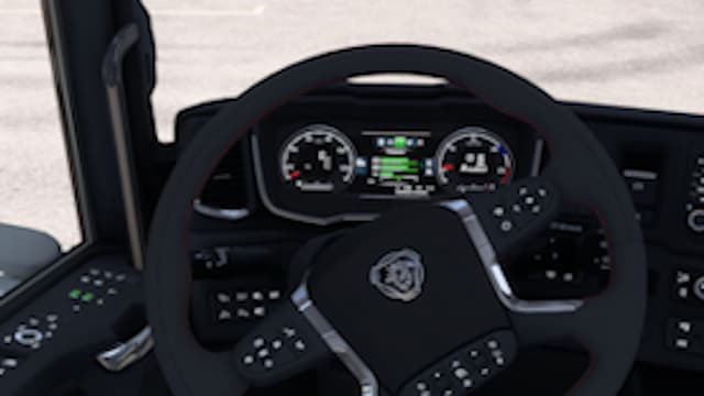 Scania Electronic Parking Brake Interior — Euro Truck Simulator 2 Steam Workshop preview image