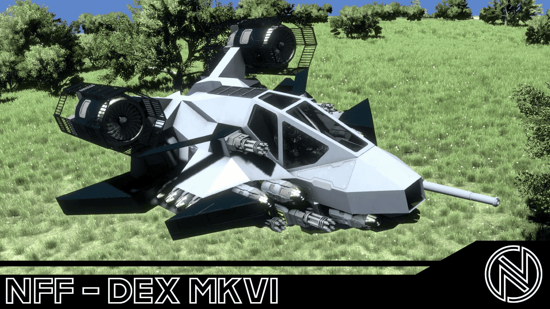 NFF - DEX Fighter MKVI — Space Engineers Steam Workshop preview image