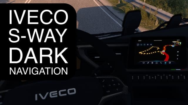 IVECO S-Way Dark Navigation — Euro Truck Simulator 2 Steam Workshop preview image