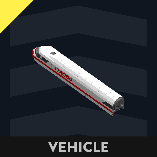 TTAV 300 High speed locomotive reversed — Stormworks: Build and Rescue Workshop preview