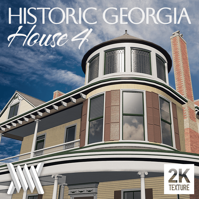 Historic Georgia - House 4 — Cities: Skylines Steam Workshop preview image