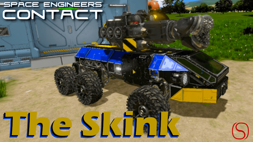 The Skink - Drone Assisted Mining Rover — Space Engineers Steam Workshop preview image