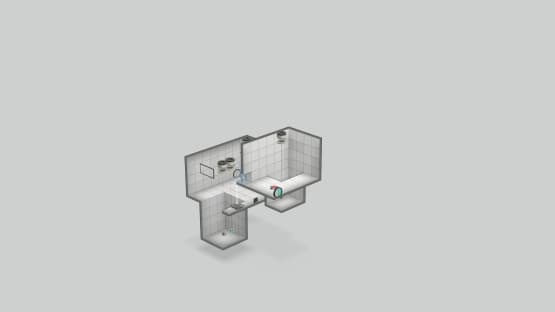 Cube and lasers — Portal 2 Steam Workshop preview image