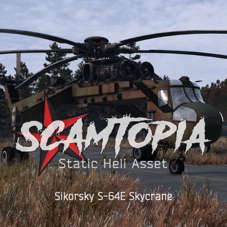 Scamtopia Heli Static Asset — DayZ Steam Workshop preview image