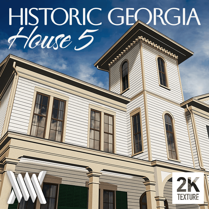 Historic Georgia - House 5 — Cities: Skylines Steam Workshop preview image