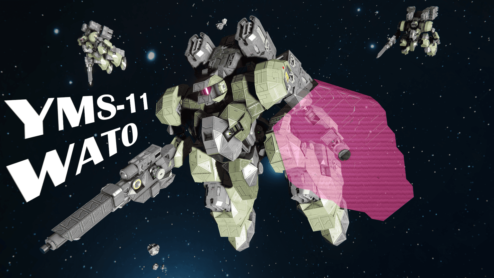 YMS-11 Wato - Prototype Mobile Suit — Space Engineers Workshop preview