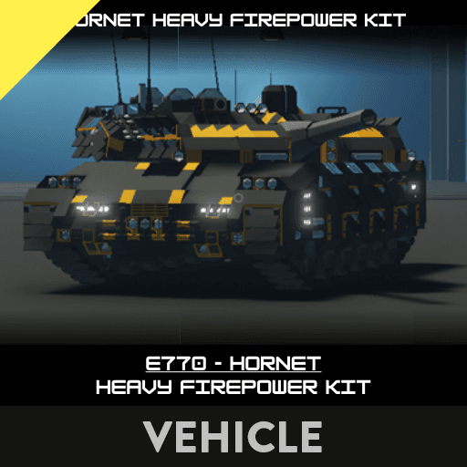 E770 - "Hornet" Heavy Firepower Kit — Stormworks: Build and Rescue Steam Workshop preview image
