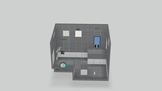 random co-op puzzle 1 — Portal 2 Workshop preview