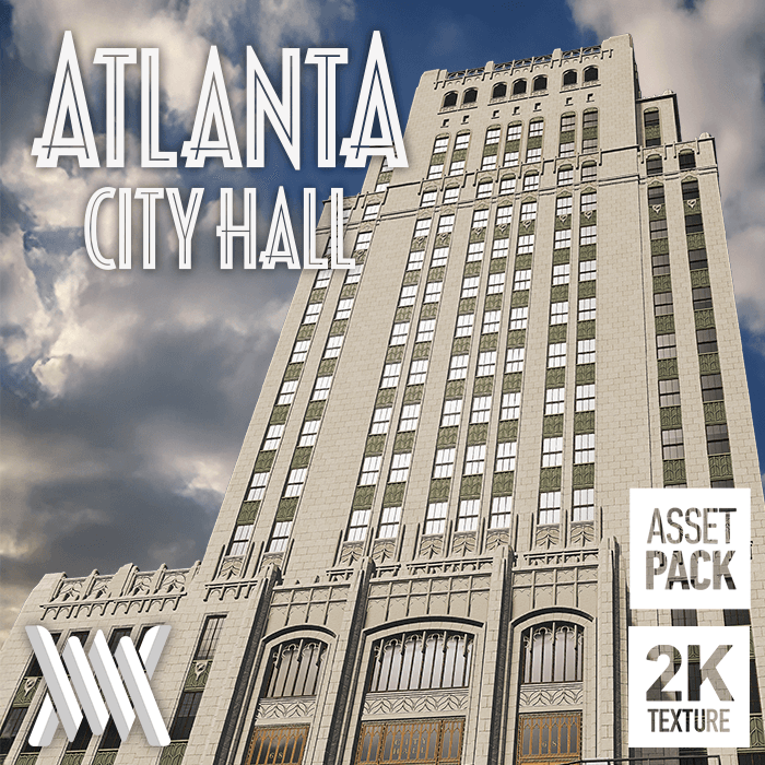 Atlanta City Hall (Asset Pack) — Cities: Skylines Steam Workshop preview image