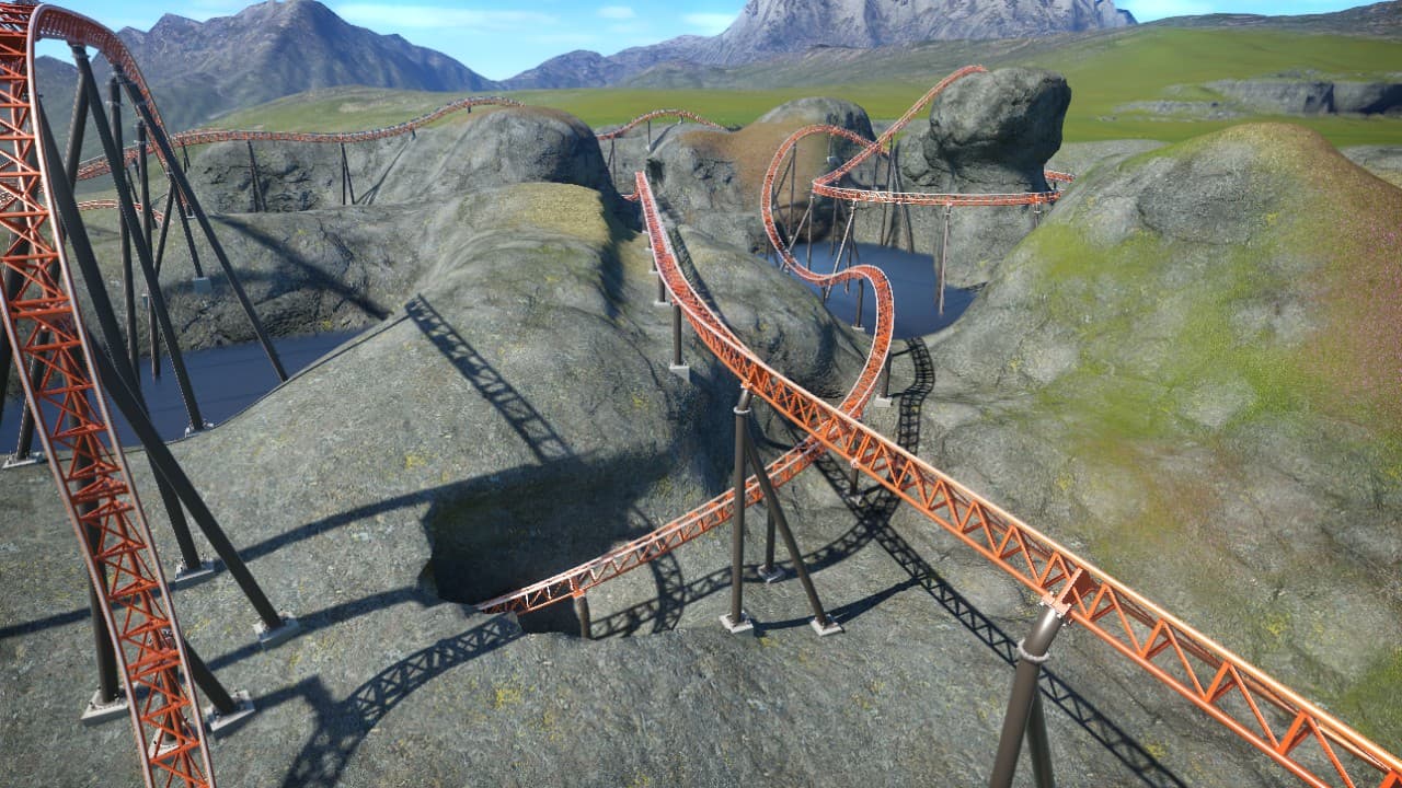 Golden rush — Planet Coaster Workshop preview