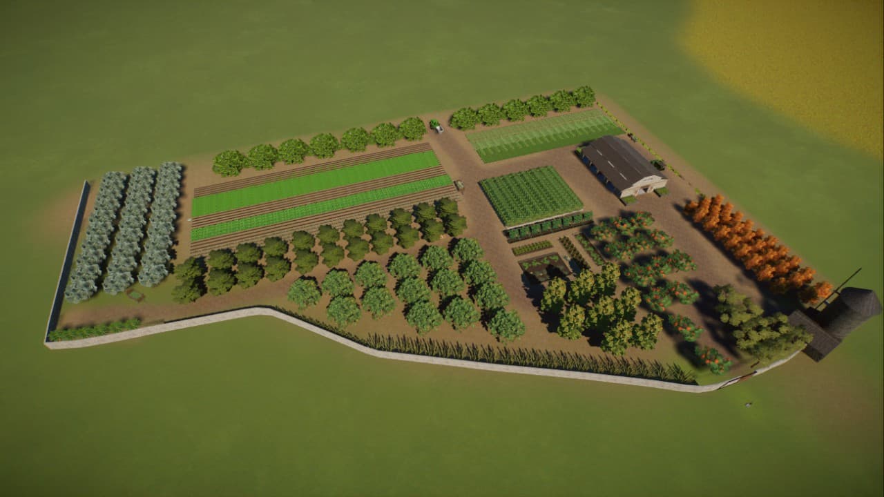 Farm area for your zoo — Planet Zoo Steam Workshop preview image