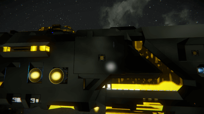 Golden Emperor (Battleship in progress) — Space Engineers Steam Workshop preview image