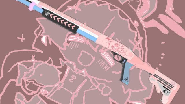 星野-枪皮 Mossberg 590丨Hoshino-skin Mossberg 590 Autoshotgun丨碧蓝档案 - 替换 M1014/一代连喷 — Left 4 Dead 2 Workshop preview