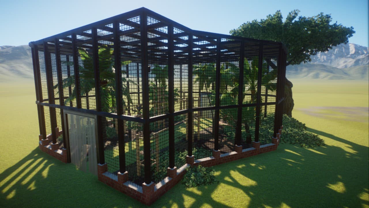 Sloth Walkthrough Exhibit — Planet Zoo Steam Workshop preview image