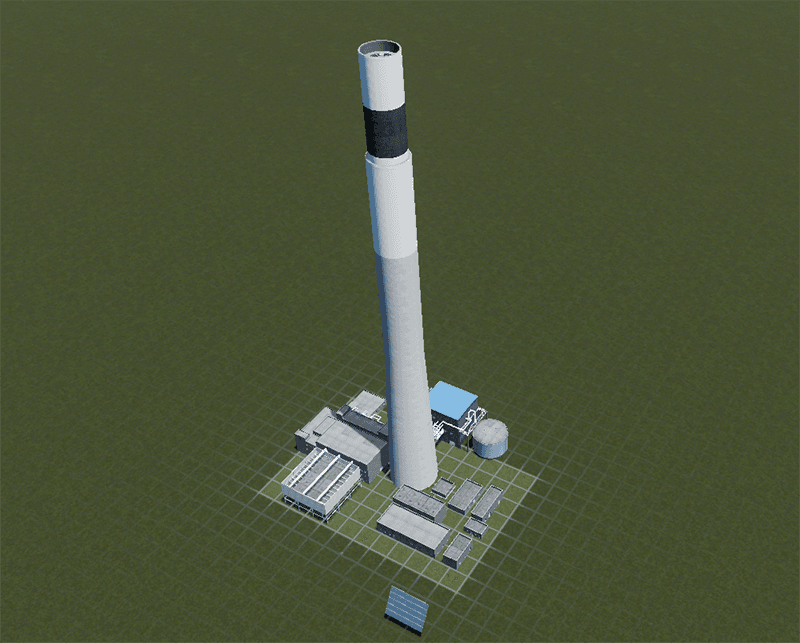 青海光能发电塔 — Cities: Skylines Steam Workshop preview image