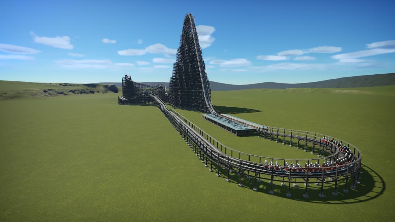 Fury beast {No decorations edition} — Planet Coaster Workshop preview